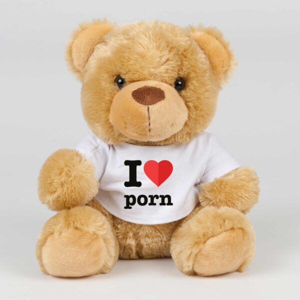 I Love Porn - Rude Swear Bear - Slightly Disturbed - Image 1 of 2