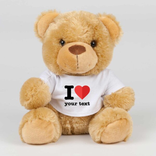 Personalised I Love - Novelty Swear Bear - Slightly Disturbed - Image 1 of 2