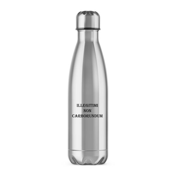Illegitimi Non Carborundum - Rude Water Bottles - Slightly Disturbed - Image 1 of 2