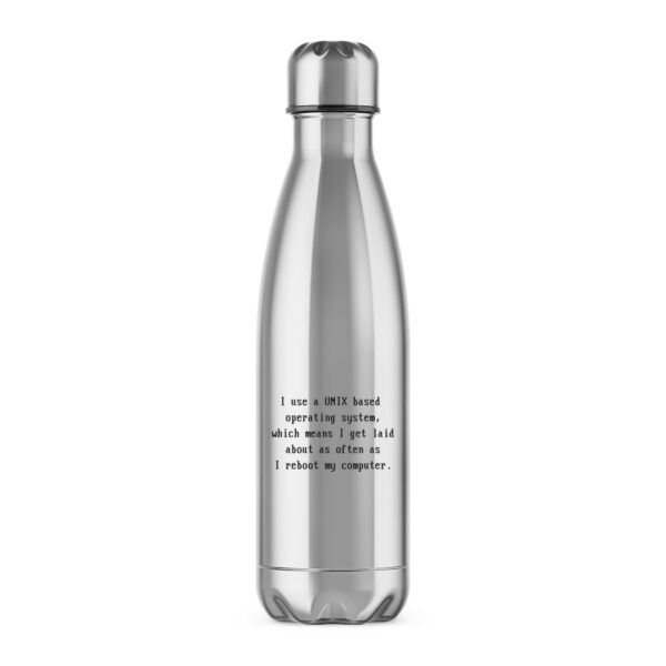 Unix Operating System - Geeky Water Bottles - Slightly Disturbed - Image 1 of 2