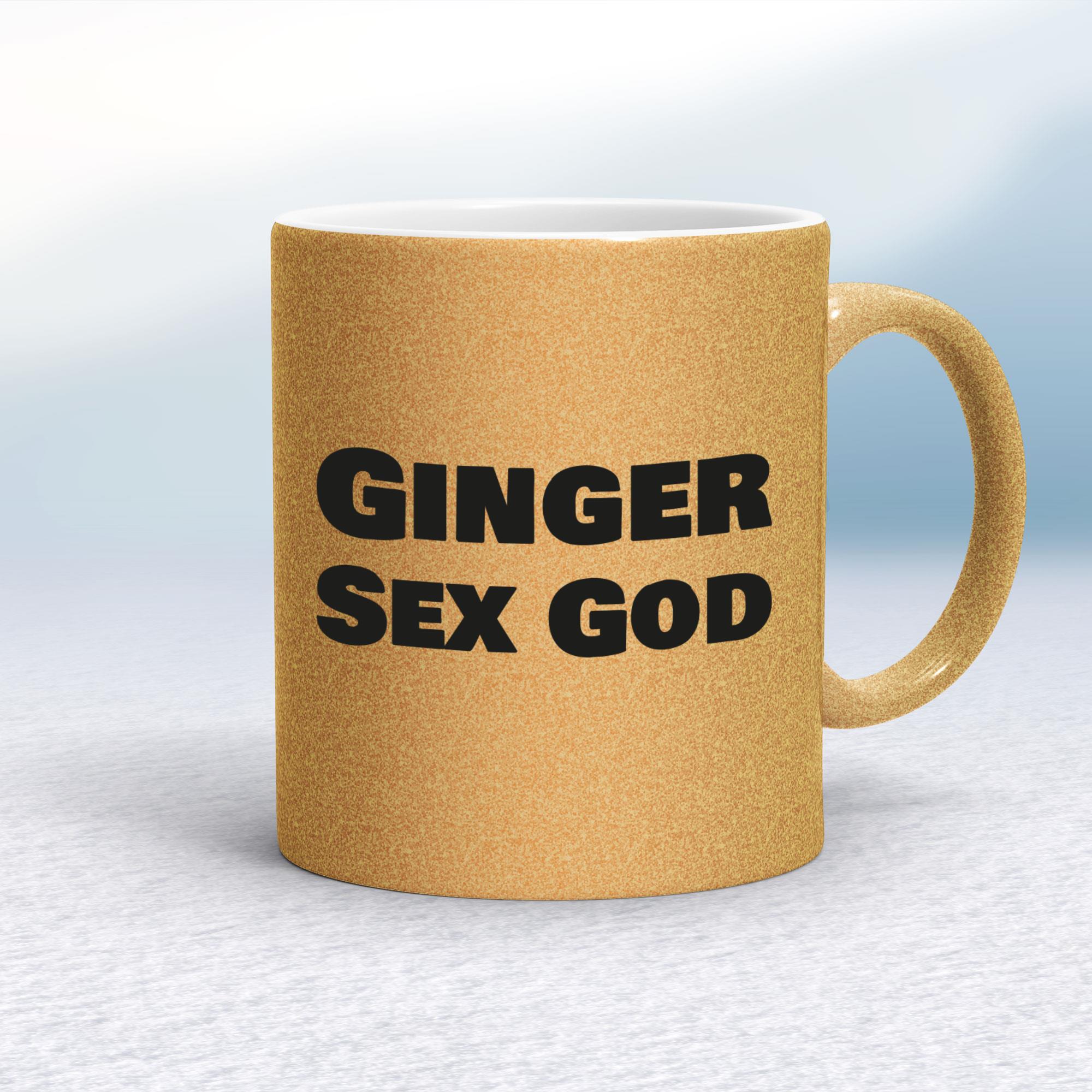 Ginger Sex God Mug - Rude Mugs - Slightly Disturbed