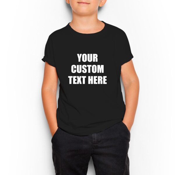 Personalised Text - Novelty Kids T-Shirts - Slightly Disturbed - Image 3 of 3
