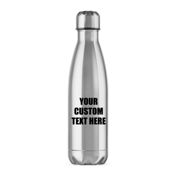Personalised Text - Novelty Water Bottles - Slightly Disturbed - Image 1 of 2