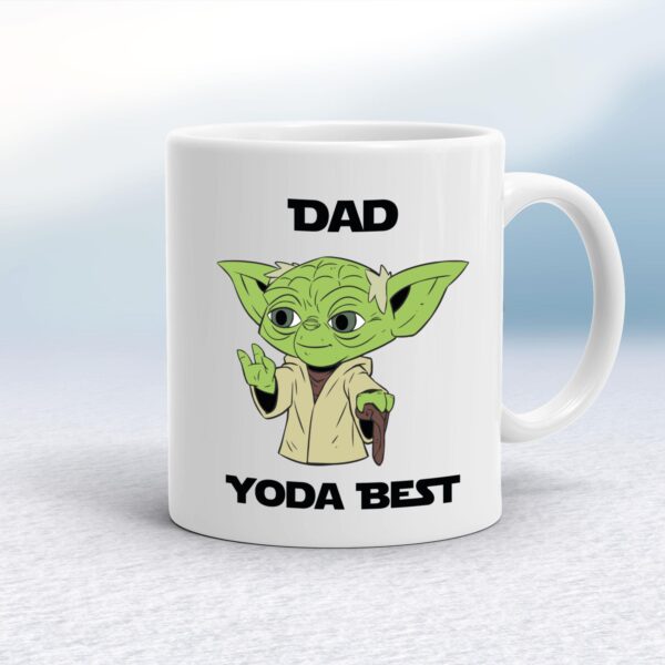 Dad Yoda Best - Geeky Mugs - Slightly Disturbed - Image 1 of 14