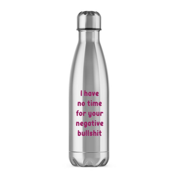 Negative Bullshit - Rude Water Bottles - Slightly Disturbed - Image 1 of 2