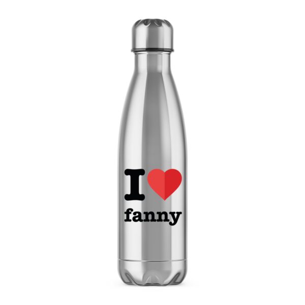 I Love Fanny - Rude Water Bottles - Slightly Disturbed - Image 1 of 2