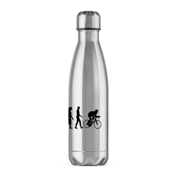 Evolution Of A Cyclist - Novelty Water Bottles - Slightly Disturbed - Image 1 of 2