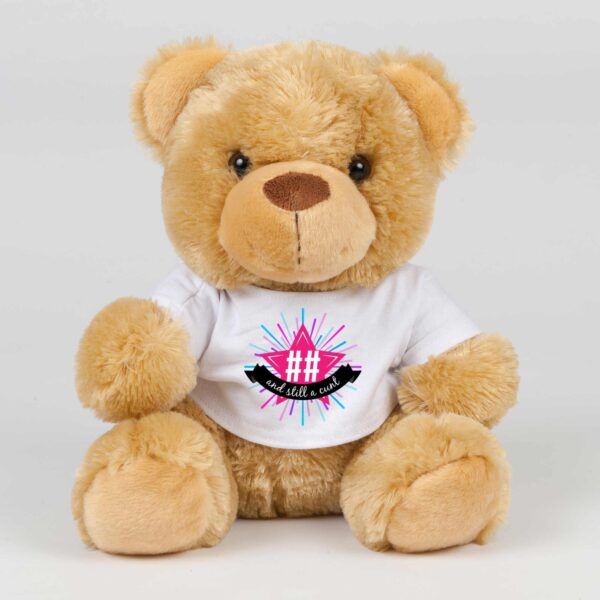 Personalised Age And Still A Cunt - Rude Swear Bear - Slightly Disturbed - Image 1 of 4