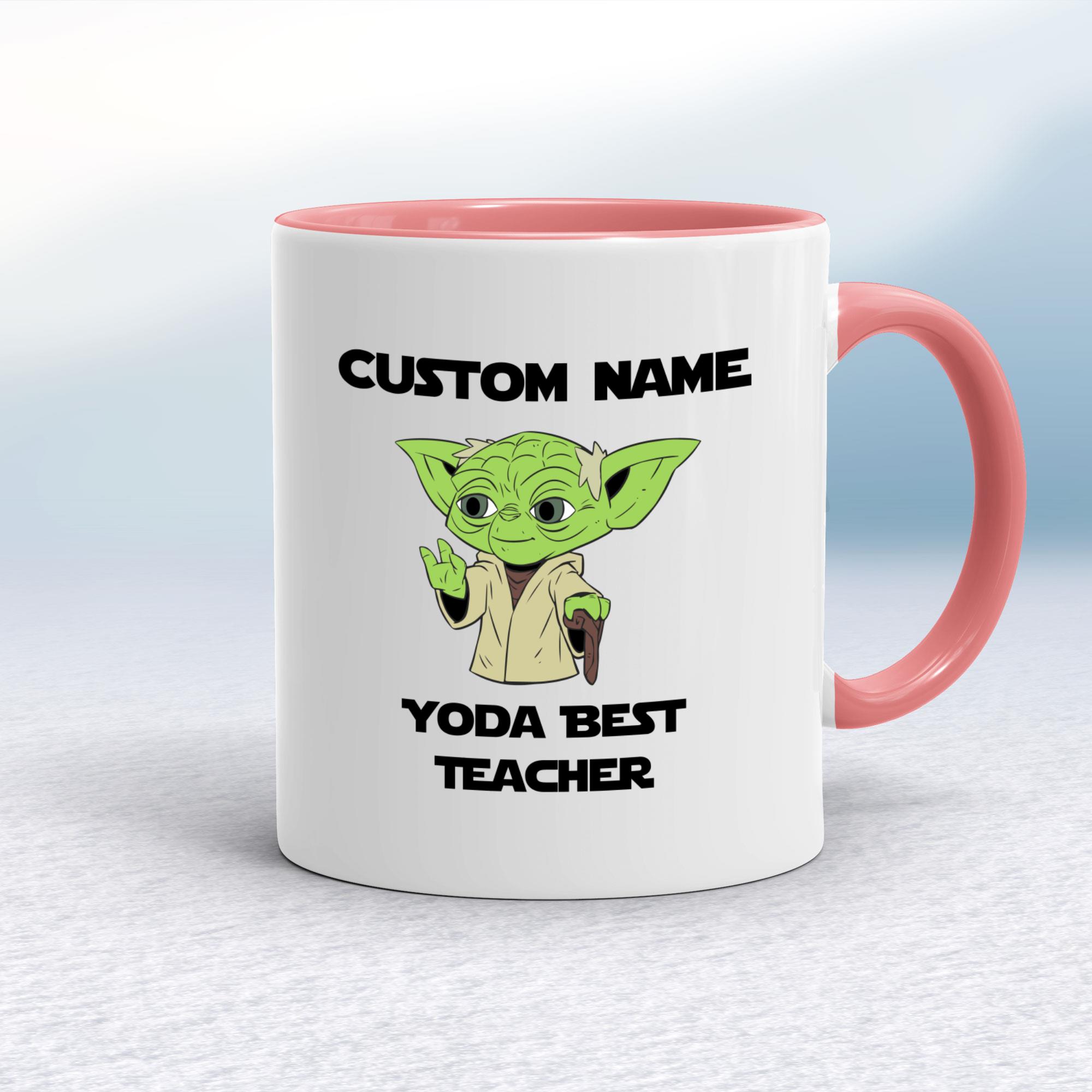 Yoda Best Mom - Custom Gift for Mom, Funny Yoda Mug, Custom