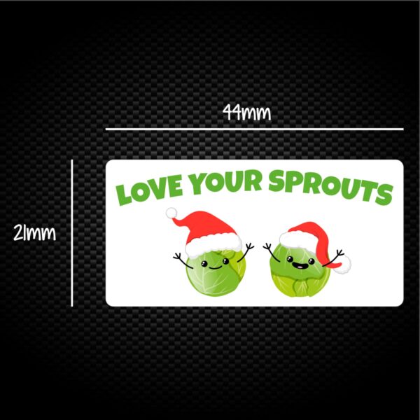 Love Your Sprouts - Novelty Sticker Packs - Slightly Disturbed - Image 1 of 1
