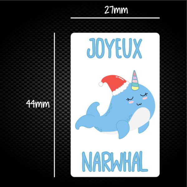 Joyeux Narwhal - Novelty Sticker Packs - Slightly Disturbed - Image 1 of 1