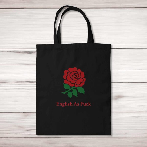 English As Fuck - Rude Tote Bags - Slightly Disturbed