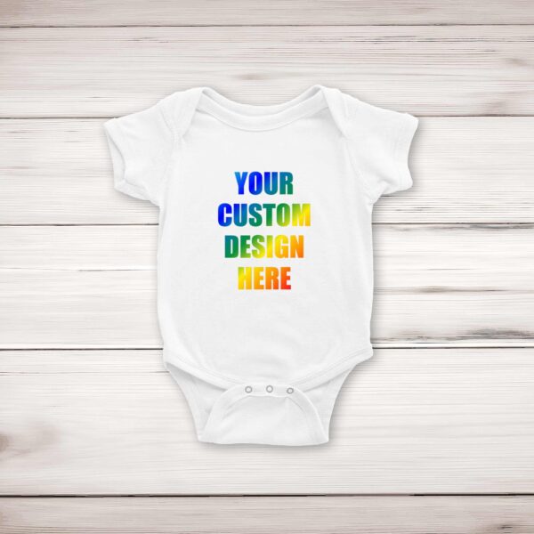 Personalised Design - Novelty Babygrows & Sleepsuits - Slightly Disturbed - Image 1 of 4