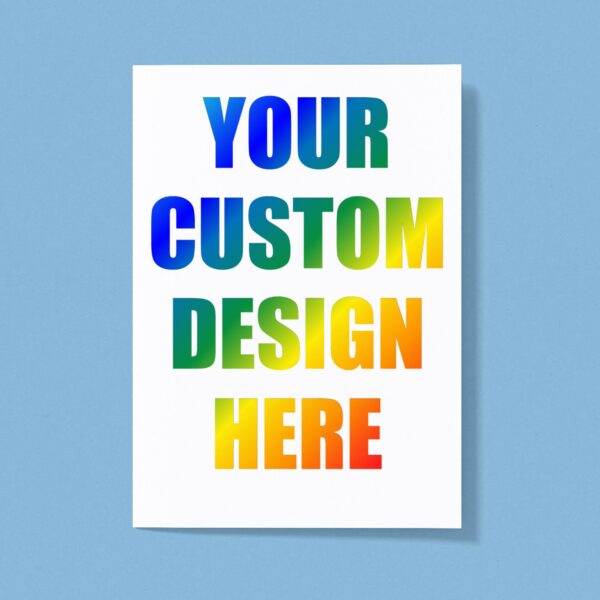 Personalised Design - Novelty Greeting Card - Slightly Disturbed - Image 1 of 1