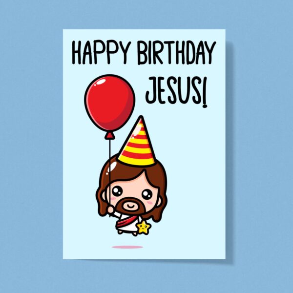 Happy Birthday Jesus - Novelty Greeting Card - Slightly Disturbed - Image 1 of 1