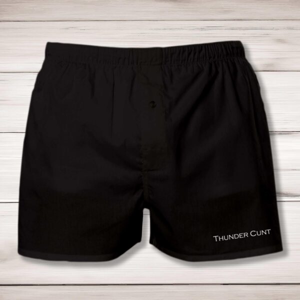 Thunder Cunt - Rude Men's Underwear - Slightly Disturbed - Image 1 of 2