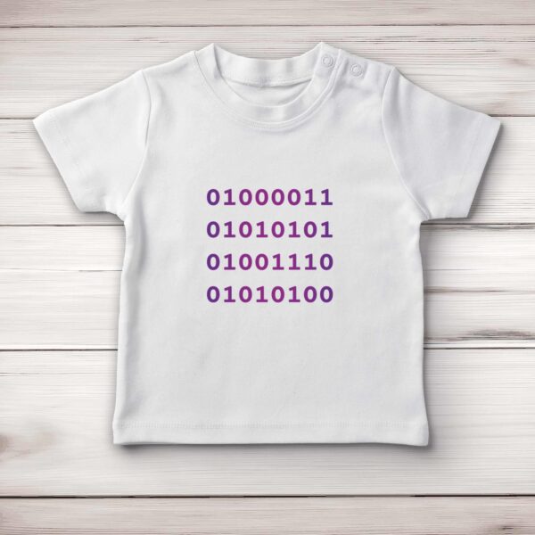 Binary Cunt - Rude Baby T-Shirts - Slightly Disturbed - Image 1 of 4