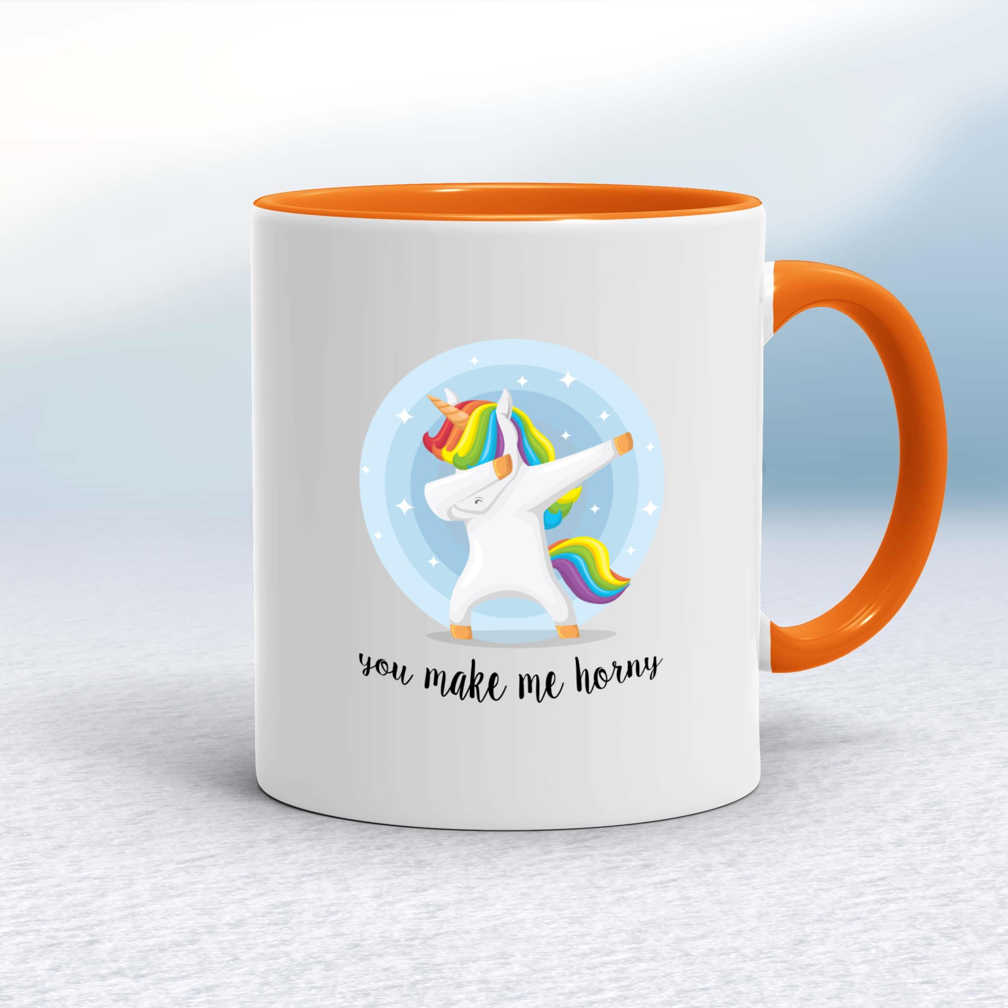 You Make Me Horny Unicorny Mug