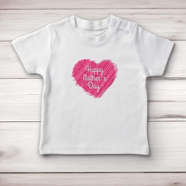 Happy Mother's Day - Novelty Baby T-Shirts - Slightly Disturbed - Image 1 of 4