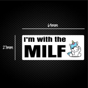 I'm With The Milf - Rude Sticker Packs - Slightly Disturbed - Image 1 of 1