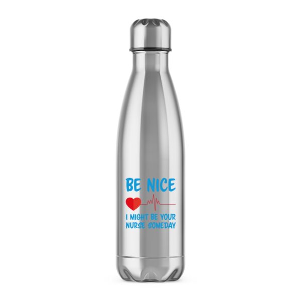 Be Nice - Novelty Water Bottles - Slightly Disturbed - Image 1 of 6