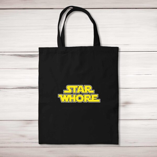 Star Whore - Rude Tote Bags - Slightly Disturbed