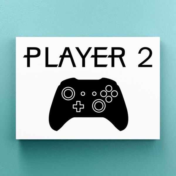 XBox Player - Geeky Canvas Prints - Slightly Disturbed - Image 1 of 4