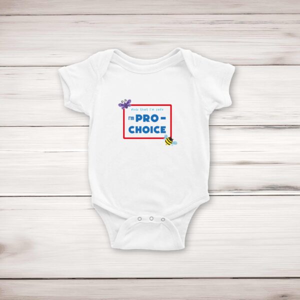 Pro-Choice - Rude Babygrows & Sleepsuits - Slightly Disturbed - Image 1 of 4