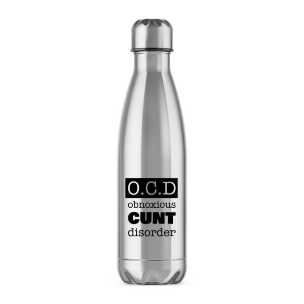 Obnoxious Cunt Disorder - Rude Water Bottles - Slightly Disturbed - Image 1 of 6