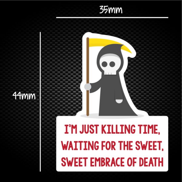 Just Killing Time - Rude Sticker Packs - Slightly Disturbed - Image 1 of 1