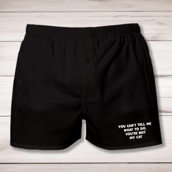 You Can't Tell Me - Novelty Men's Underwear - Slightly Disturbed - Image 1 of 4