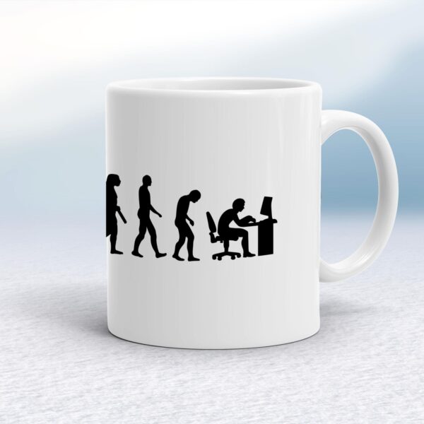 Evolution Of A Programmer - Geeky Mugs - Slightly Disturbed - Image 1 of 18