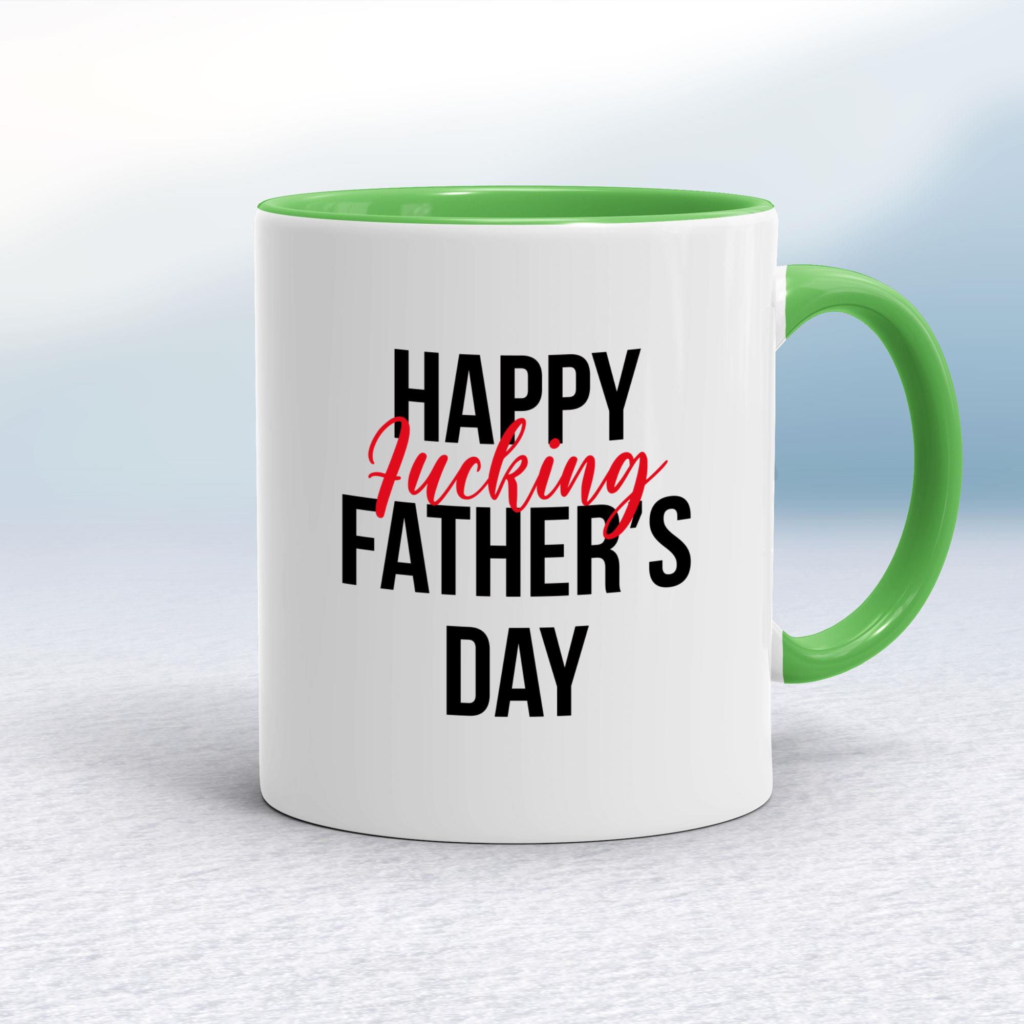 Happy fathers day store cup