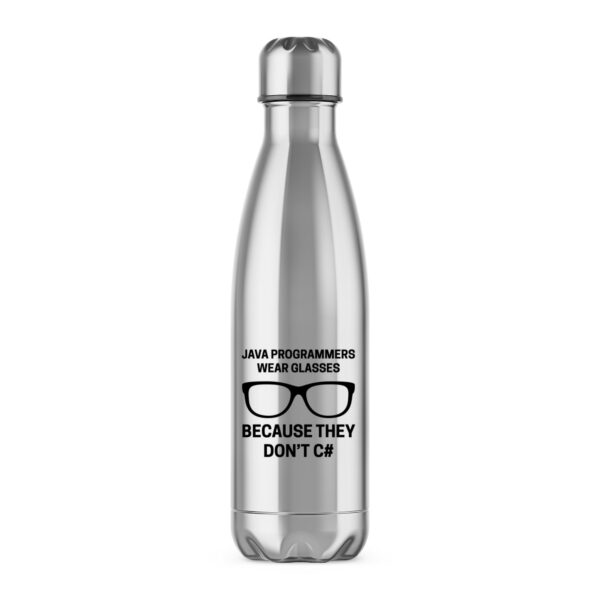 Java Programmers - Geeky Water Bottles - Slightly Disturbed - Image 1 of 6