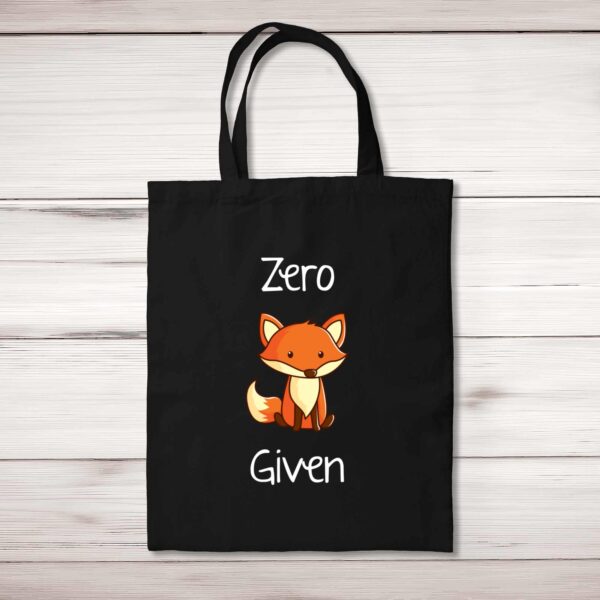 Zero Fox Given - Rude Tote Bags - Slightly Disturbed - Image 1 of 5