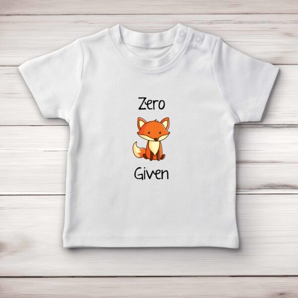 Zero Fox Given - Rude Baby T-Shirts - Slightly Disturbed - Image 1 of 4