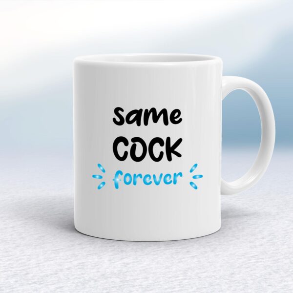 Same Cock Forever - Rude Mugs - Slightly Disturbed - Image 1 of 20