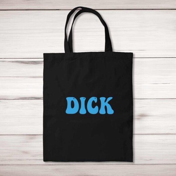 Blue Dick - Rude Tote Bags - Slightly Disturbed - Image 1 of 5