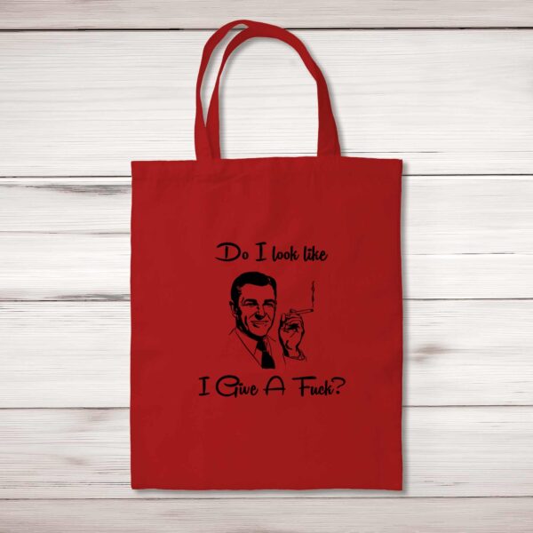 Give A Fuck - Rude Tote Bags - Slightly Disturbed - Image 1 of 3
