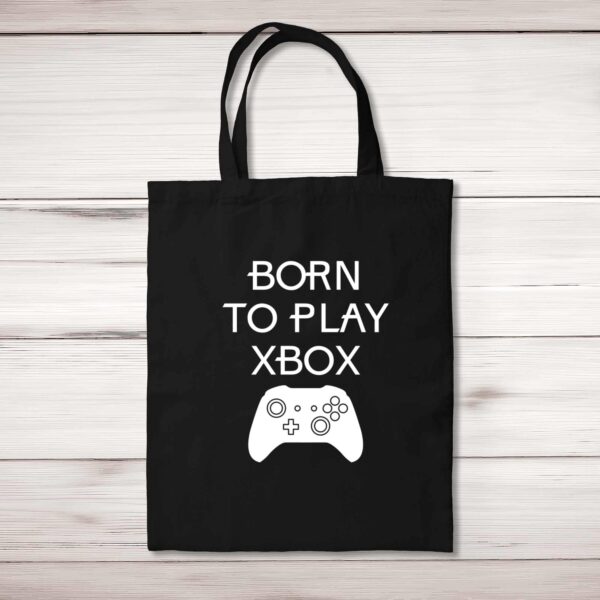 Born to Play Xbox - Novelty Tote Bags - Slightly Disturbed - Image 1 of 5