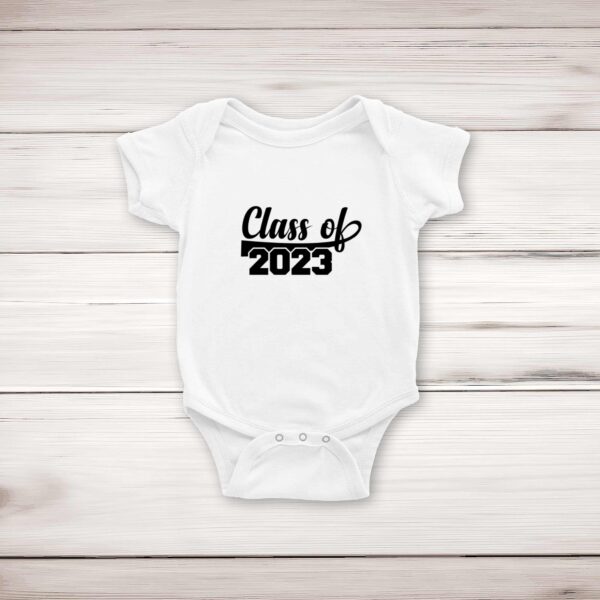 Class Of 2023 - Novelty Babygrows & Sleepsuits - Slightly Disturbed - Image 1 of 4