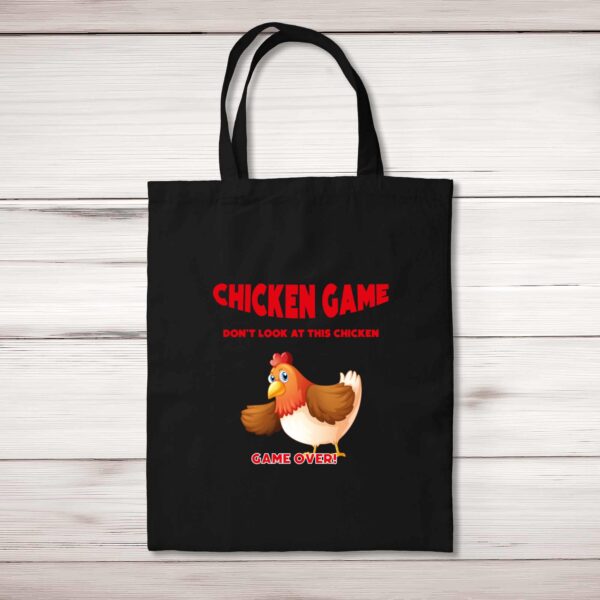 Chicken Game - Novelty Tote Bags - Slightly Disturbed - Image 1 of 5