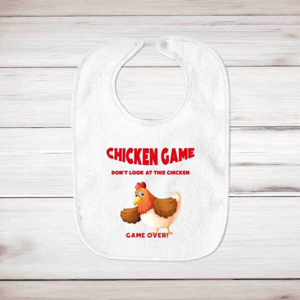 Chicken Game - Novelty Bibs - Slightly Disturbed - Image 1 of 4