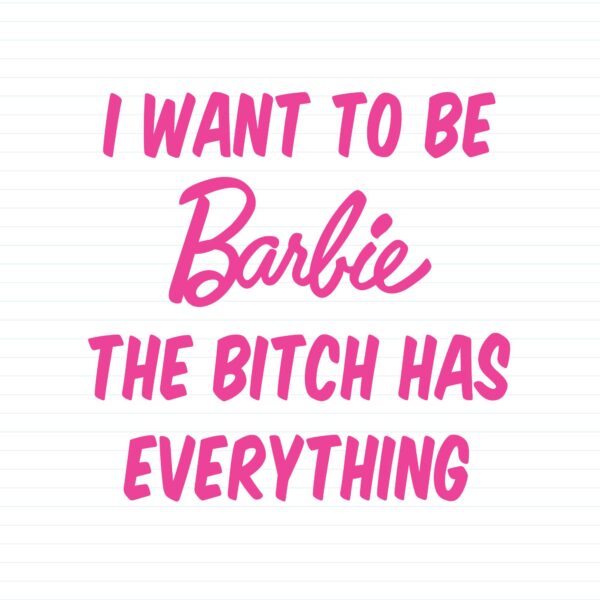 I Want To Be Barbie