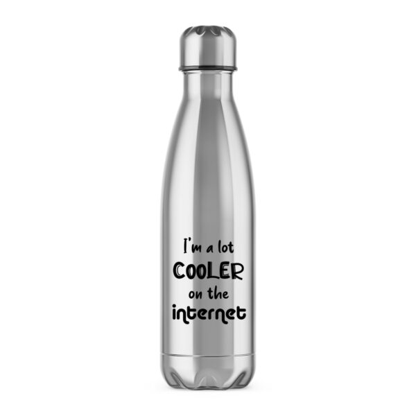 Cooler On The Internet - Geeky Water Bottles - Slightly Disturbed - Image 1 of 6