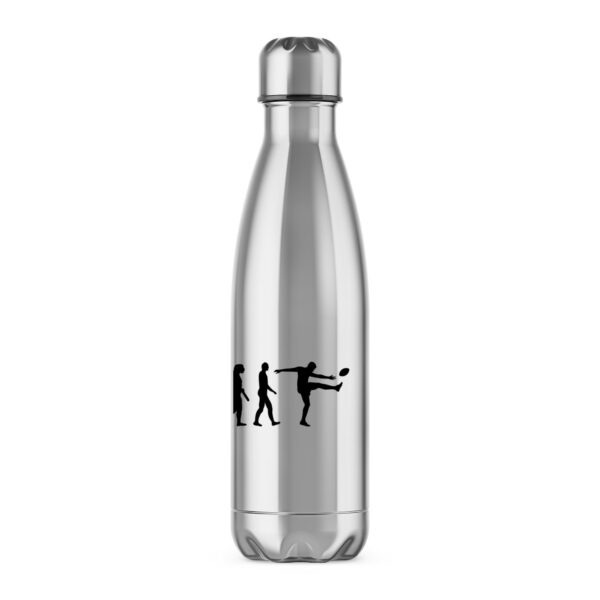 Evolution Of A Rugby Player - Novelty Water Bottles - Slightly Disturbed - Image 1 of 6