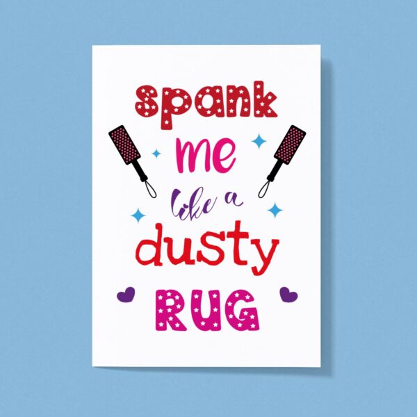 Spank Me - Rude Greeting Cards - Slightly Disturbed - Image 1 of 1