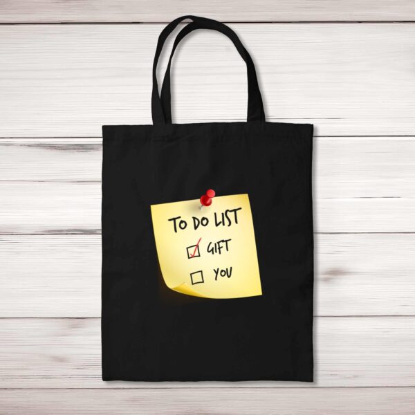 To Do List - Rude Tote Bags - Slightly Disturbed - Image 1 of 5