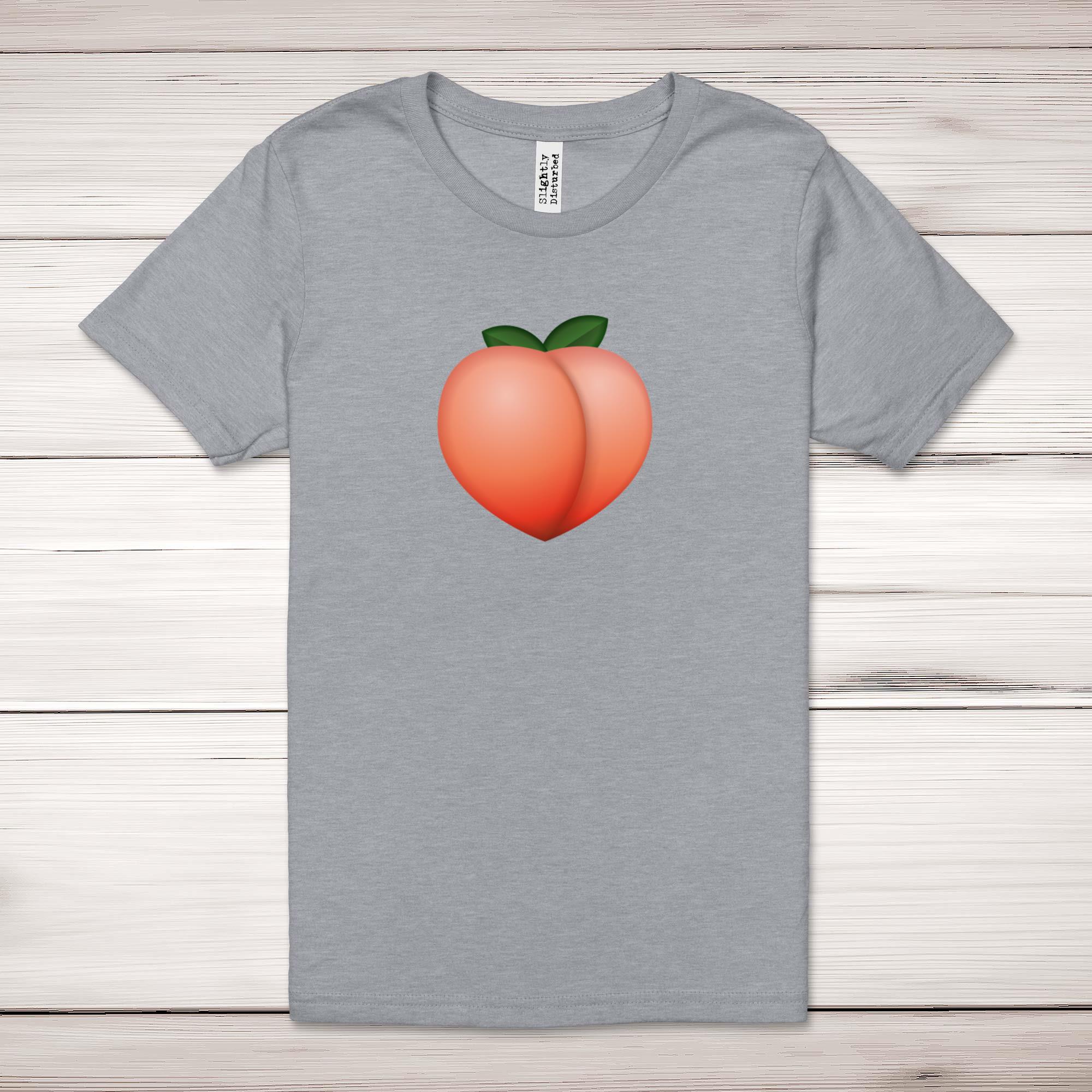 peach emoji shirt