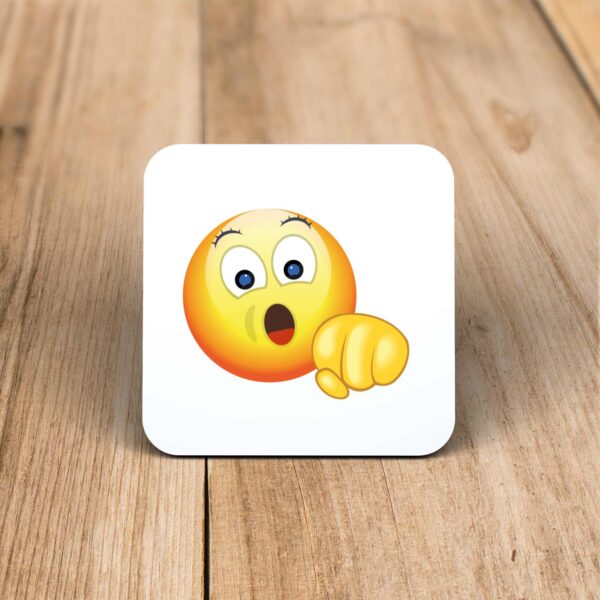 Blow Job Emoji - Rude Coaster - Slightly Disturbed - Image 1 of 1